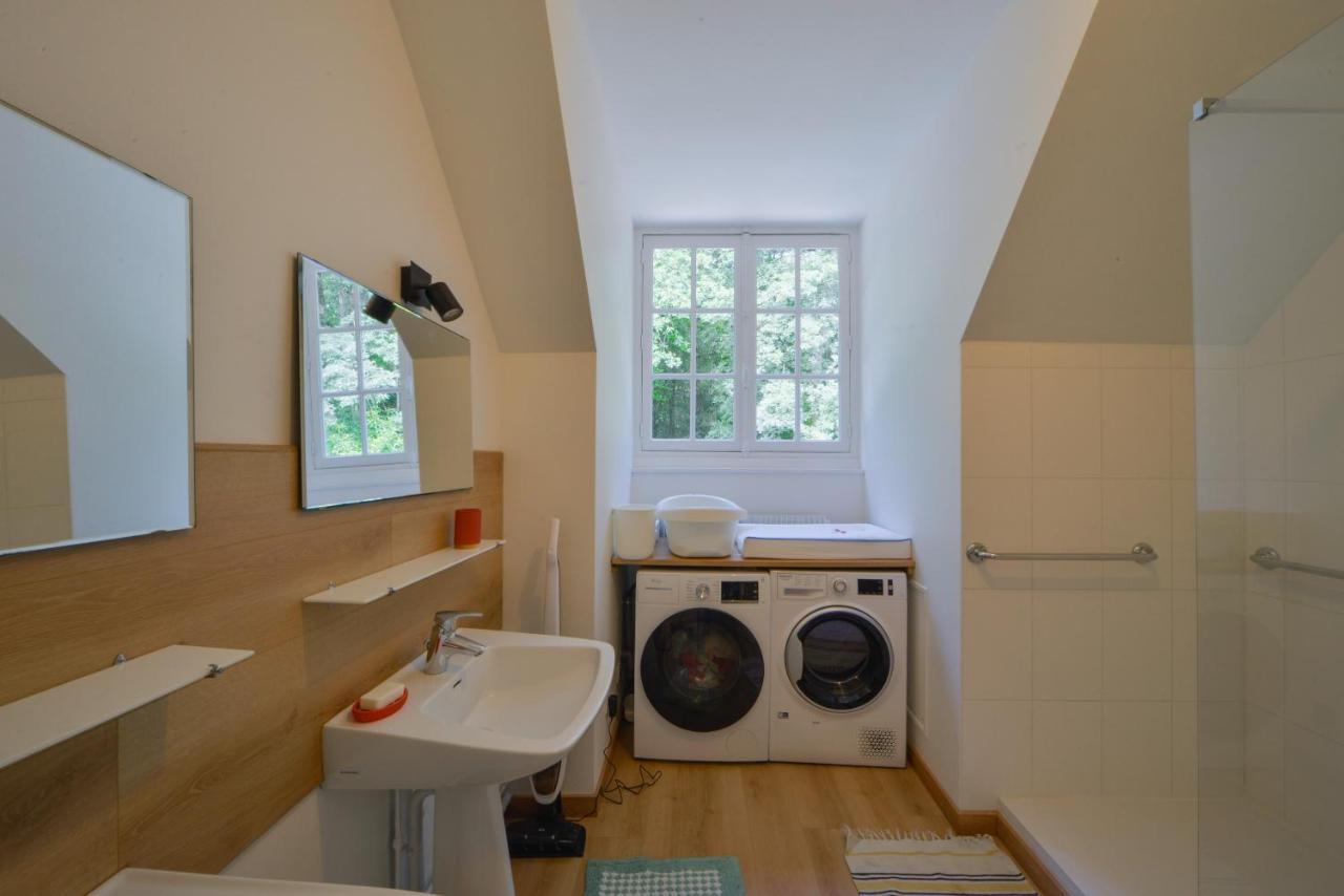 La Genetiere - Grande Maison Avec Etang En Sologne Mery-es-Bois ภายนอก รูปภาพ