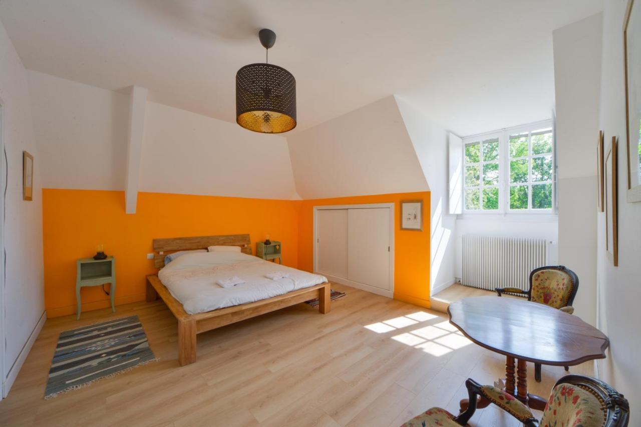 La Genetiere - Grande Maison Avec Etang En Sologne Mery-es-Bois ภายนอก รูปภาพ